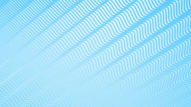 Çizgili dalga çizgisi desenli mavi eğimli arkaplan