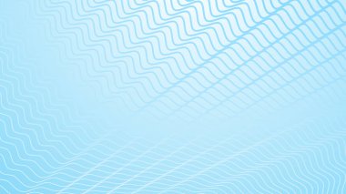 Çizgili dalga çizgisi desenli mavi eğimli arkaplan