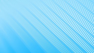 Çizgili dalga çizgisi desenli mavi eğimli arkaplan