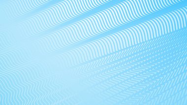Çizgili dalga çizgisi desenli mavi eğimli arkaplan
