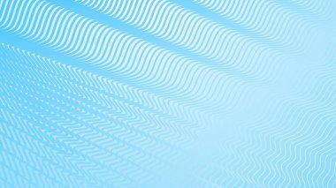 Çizgili dalga çizgisi desenli mavi eğimli arkaplan