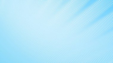 Çizgili dalga çizgisi desenli mavi eğimli arkaplan