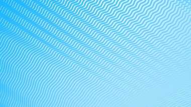 Çizgili dalga çizgisi desenli mavi eğimli arkaplan