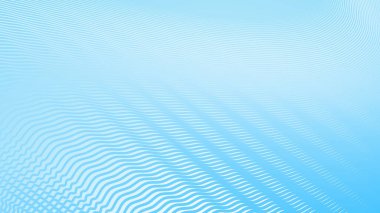 Çizgili dalga çizgisi desenli mavi eğimli arkaplan