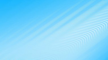 Çizgili dalga çizgisi desenli mavi eğimli arkaplan