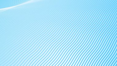 Çizgili dalga çizgisi desenli mavi eğimli arkaplan