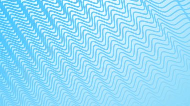 Çizgili dalga çizgisi desenli mavi eğimli arkaplan