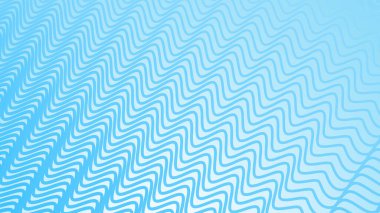 Çizgili dalga çizgisi desenli mavi eğimli arkaplan