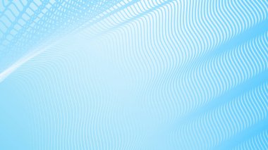 Çizgili dalga çizgisi desenli mavi eğimli arkaplan