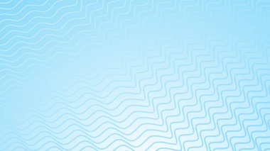 Çizgili dalga çizgisi desenli mavi eğimli arkaplan