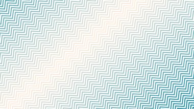 Peach Blue Zigzag Çizgili Çizgi Çizgisi Soyut Arkaplan Modern Estetik Styl ile