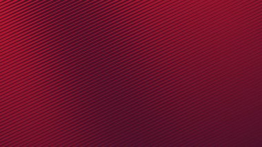 Kalın Geometrik Biçimli ve Modern Doku Tipli Kırmızı Çizgili Kusursuz Desenli Arkaplan