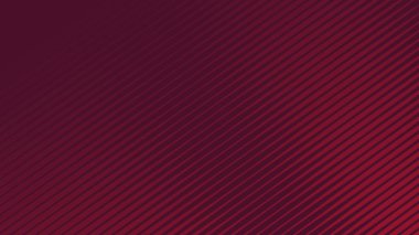 Kalın Geometrik Biçimli ve Modern Doku Tipli Kırmızı Çizgili Kusursuz Desenli Arkaplan