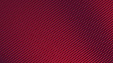 Kalın Geometrik Biçimli ve Modern Doku Tipli Kırmızı Çizgili Kusursuz Desenli Arkaplan