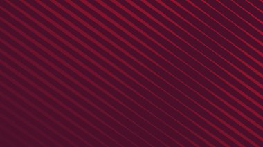 Kalın Geometrik Biçimli ve Modern Doku Tipli Kırmızı Çizgili Kusursuz Desenli Arkaplan