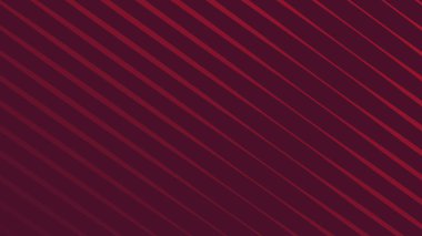 Kalın Geometrik Biçimli ve Modern Doku Tipli Kırmızı Çizgili Kusursuz Desenli Arkaplan
