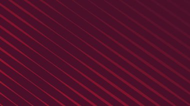Kalın Geometrik Biçimli ve Modern Doku Tipli Kırmızı Çizgili Kusursuz Desenli Arkaplan