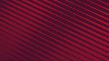 Kalın Geometrik Biçimli ve Modern Doku Tipli Kırmızı Çizgili Kusursuz Desenli Arkaplan