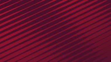 Kalın Geometrik Biçimli ve Modern Doku Tipli Kırmızı Çizgili Kusursuz Desenli Arkaplan