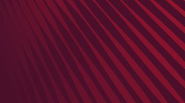 Kalın Geometrik Biçimli ve Modern Doku Tipli Kırmızı Çizgili Kusursuz Desenli Arkaplan