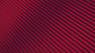 Kalın Geometrik Biçimli ve Modern Doku Tipli Kırmızı Çizgili Kusursuz Desenli Arkaplan