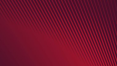 Kalın Geometrik Biçimli ve Modern Doku Tipli Kırmızı Çizgili Kusursuz Desenli Arkaplan