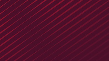 Kalın Geometrik Biçimli ve Modern Doku Tipli Kırmızı Çizgili Kusursuz Desenli Arkaplan