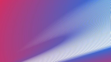 Mavi kırmızı çizgili düz desenli arkaplan soyut dekoratif duvar kağıdı desenli