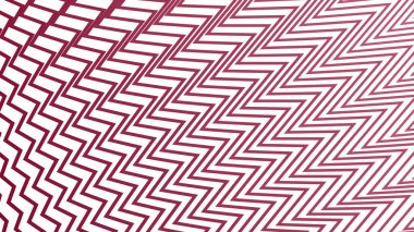 Moda Kumaşı Duvar Kağıdı Tekstil ve Dijital Desig için Kırmızı Zig Zag Çizgili Çizgili Desen Arkaplanı