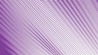 Mor Dalgalı Çizgiler Çizgisi Biçimli Duvar Kağıdı ve Dijital Desig için Kusursuz Desen Arkaplanı
