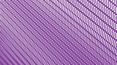 Mor Dalgalı Çizgiler Çizgisi Biçimli Duvar Kağıdı ve Dijital Desig için Kusursuz Desen Arkaplanı