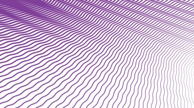 Mor Dalgalı Çizgiler Çizgisi Biçimli Duvar Kağıdı ve Dijital Desig için Kusursuz Desen Arkaplanı