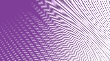 Mor Dalgalı Çizgiler Çizgisi Biçimli Duvar Kağıdı ve Dijital Desig için Kusursuz Desen Arkaplanı