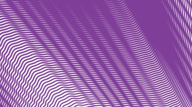 Mor Dalgalı Çizgiler Çizgisi Biçimli Duvar Kağıdı ve Dijital Desig için Kusursuz Desen Arkaplanı