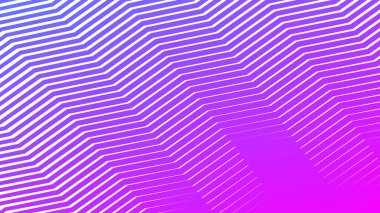 Modern soyut tasarım ve görsel dokuma için mor ve mavi çizgili zigzag çizgisi arkaplanı