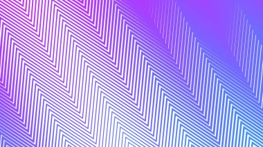 Modern soyut tasarım ve görsel dokuma için mor ve mavi çizgili zigzag çizgisi arkaplanı