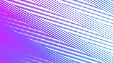 Modern soyut tasarım ve görsel dokuma için mor ve mavi çizgili zigzag çizgisi arkaplanı