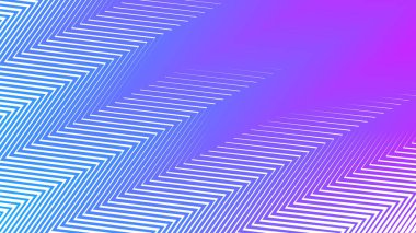 Modern soyut tasarım ve görsel dokuma için mor ve mavi çizgili zigzag çizgisi arkaplanı