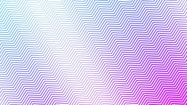 Modern soyut tasarım ve görsel dokuma için mor ve mavi çizgili zigzag çizgisi arkaplanı