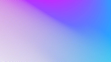 Modern soyut kumaş ağı ve grafik tasarımı için mor ve mavi çizgiler dalgalı çizgi arkaplanı