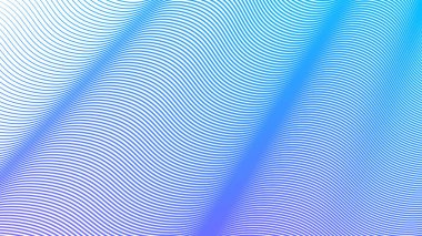 Modern soyut kumaş ağı ve grafik tasarımı için mor ve mavi çizgiler dalgalı çizgi arkaplanı