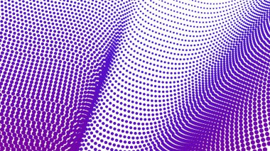 Modern soyut grafik kumaş ve web tasarımları için mor yarım tonlu, pürüzsüz desen arkaplanı