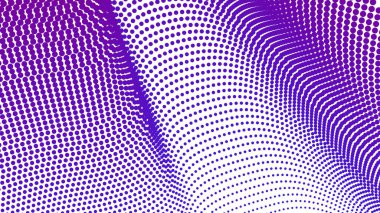 Modern soyut grafik kumaş ve web tasarımları için mor yarım tonlu, pürüzsüz desen arkaplanı