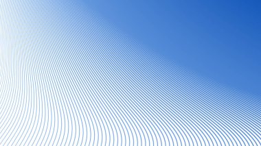 Modern kumaş ağı ve dijital tasarım için çizgiler çizgisi pürüzsüz desenli mavi gradyan