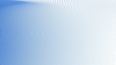 Modern kumaş ağı ve dijital tasarım için çizgiler çizgisi pürüzsüz desenli mavi gradyan