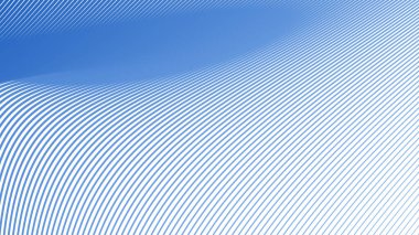 Modern kumaş ağı ve dijital tasarım için çizgiler çizgisi pürüzsüz desenli mavi gradyan