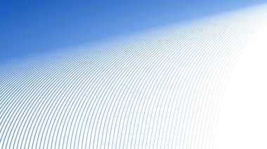 Modern kumaş ağı ve dijital tasarım için çizgiler çizgisi pürüzsüz desenli mavi gradyan