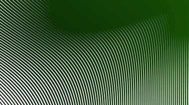 Modern kumaş ağı ve grafik tasarımı için çizgiler çizgisi pürüzsüz desenli koyu yeşil gradyan