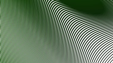 Modern kumaş ağı ve grafik tasarımı için çizgiler çizgisi pürüzsüz desenli koyu yeşil gradyan