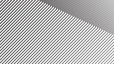 Modern kumaş duvar kağıdı ve grafik tasarımı için siyah ve beyaz çizgiler kusursuz desen arkaplanı